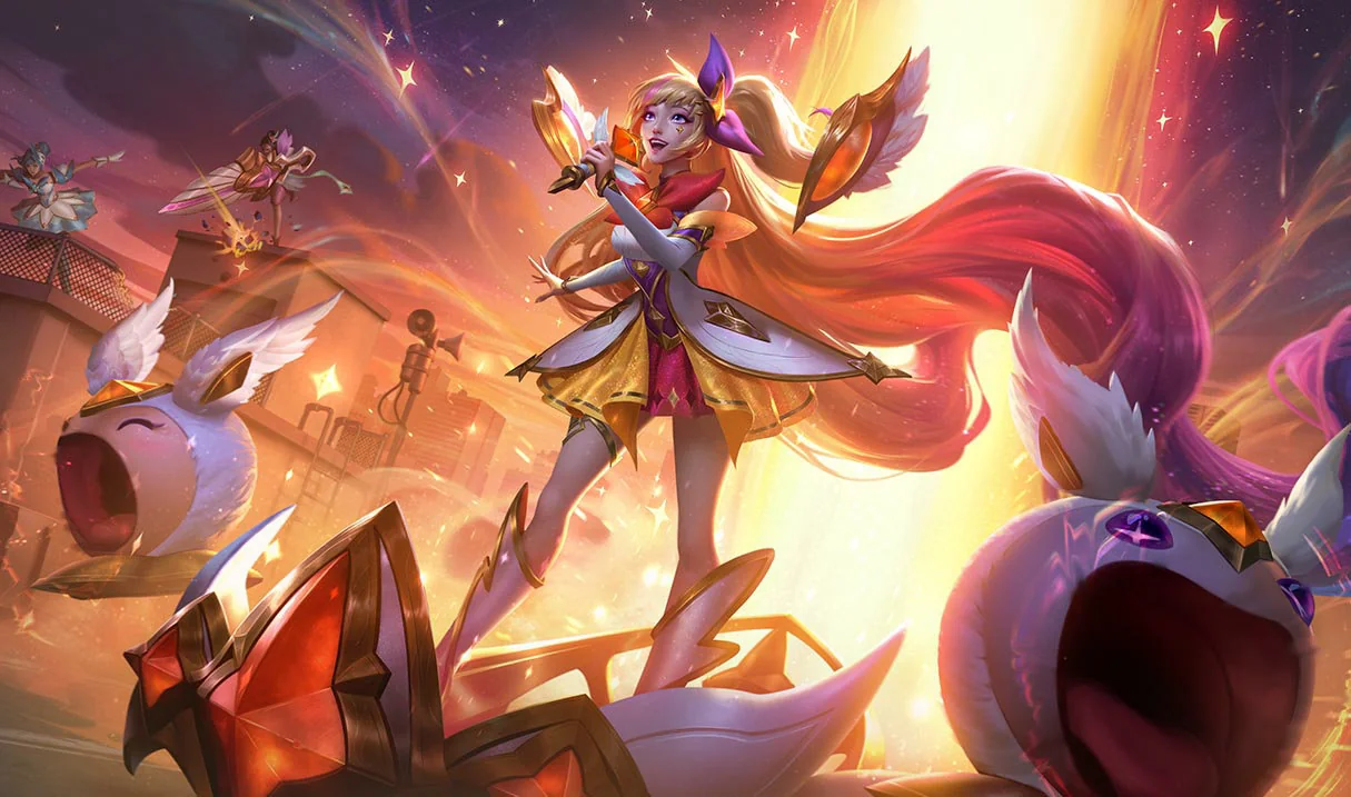 Star Guardian Seraphine splash art