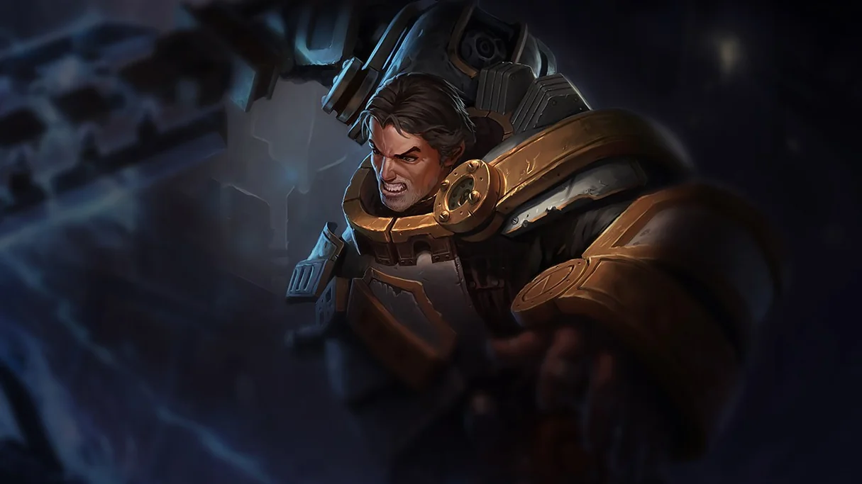 Steel Legion Garen Centered Splash