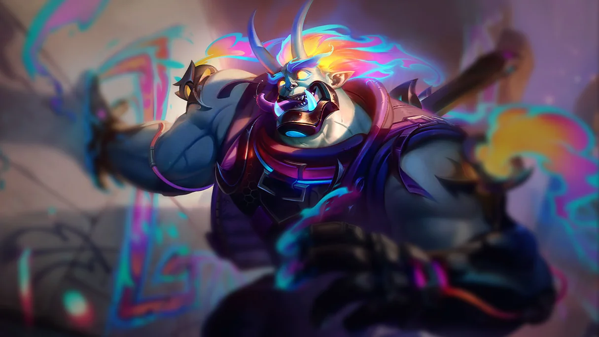 Street Demons Dr. Mundo Centered Splash