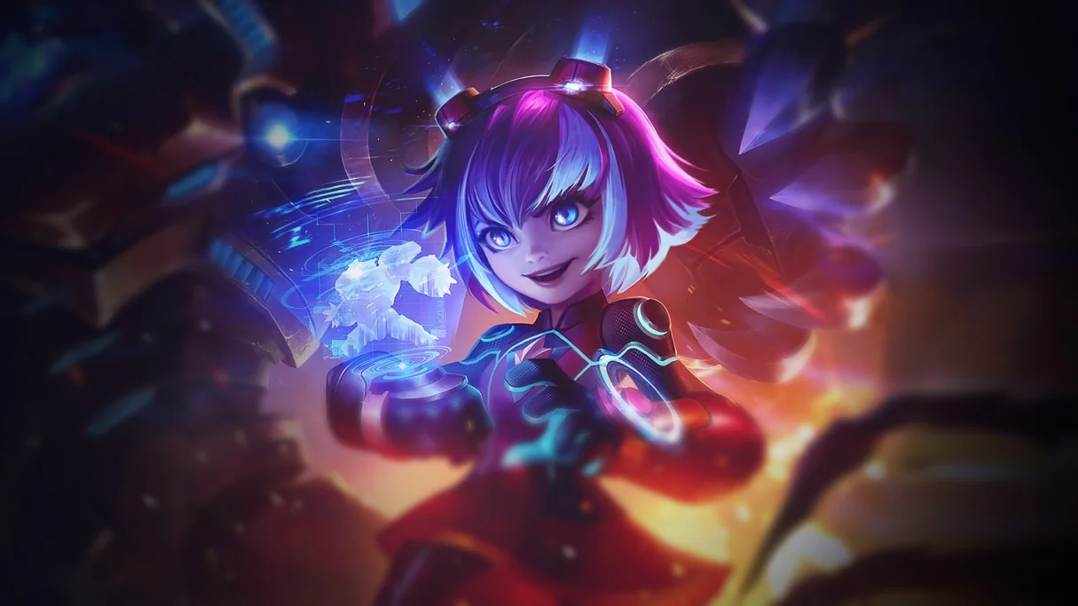 Super Galaxy Annie Centered Splash