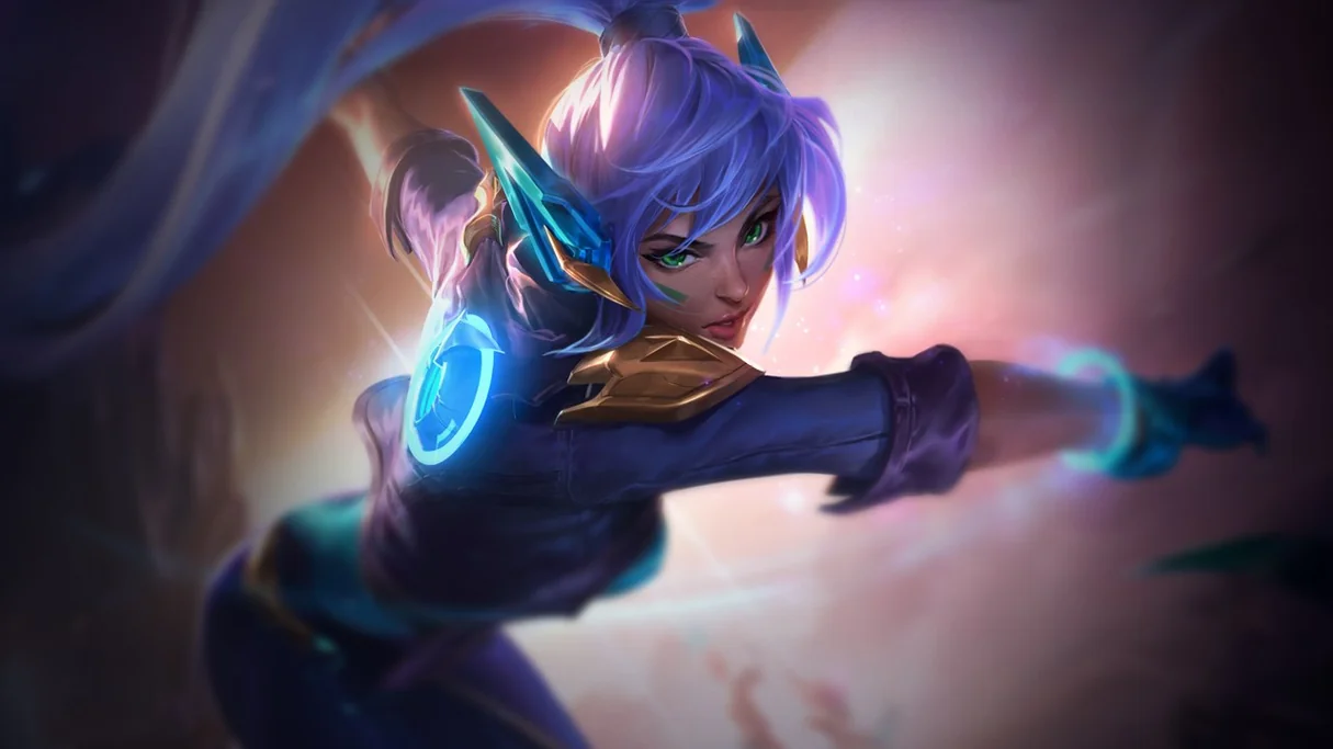 Super Galaxy Nidalee Centered Splash