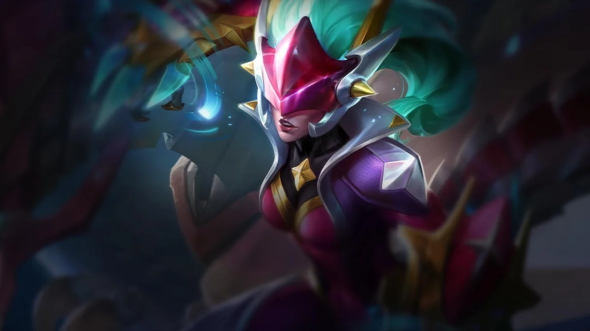 Super Galaxy Shyvana Centered Splash