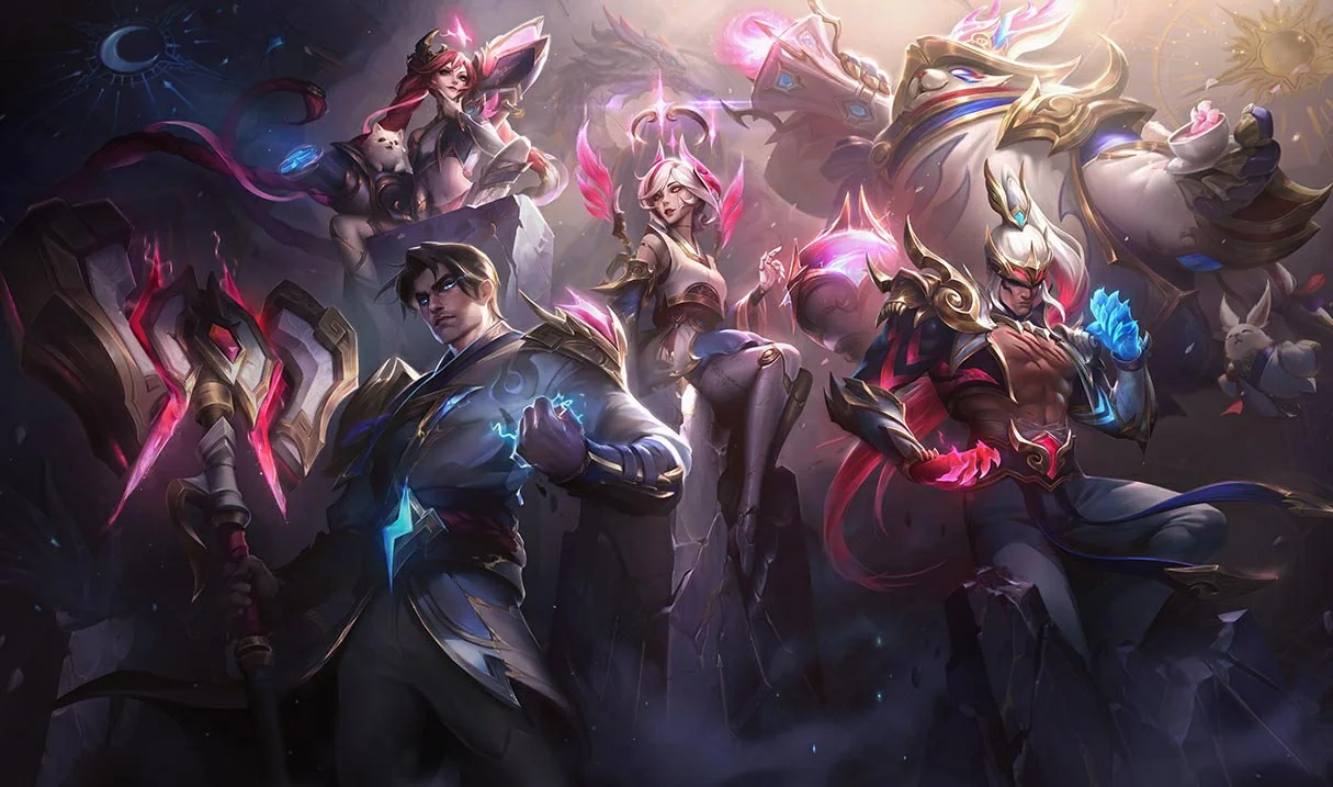 T1 Bard splash art