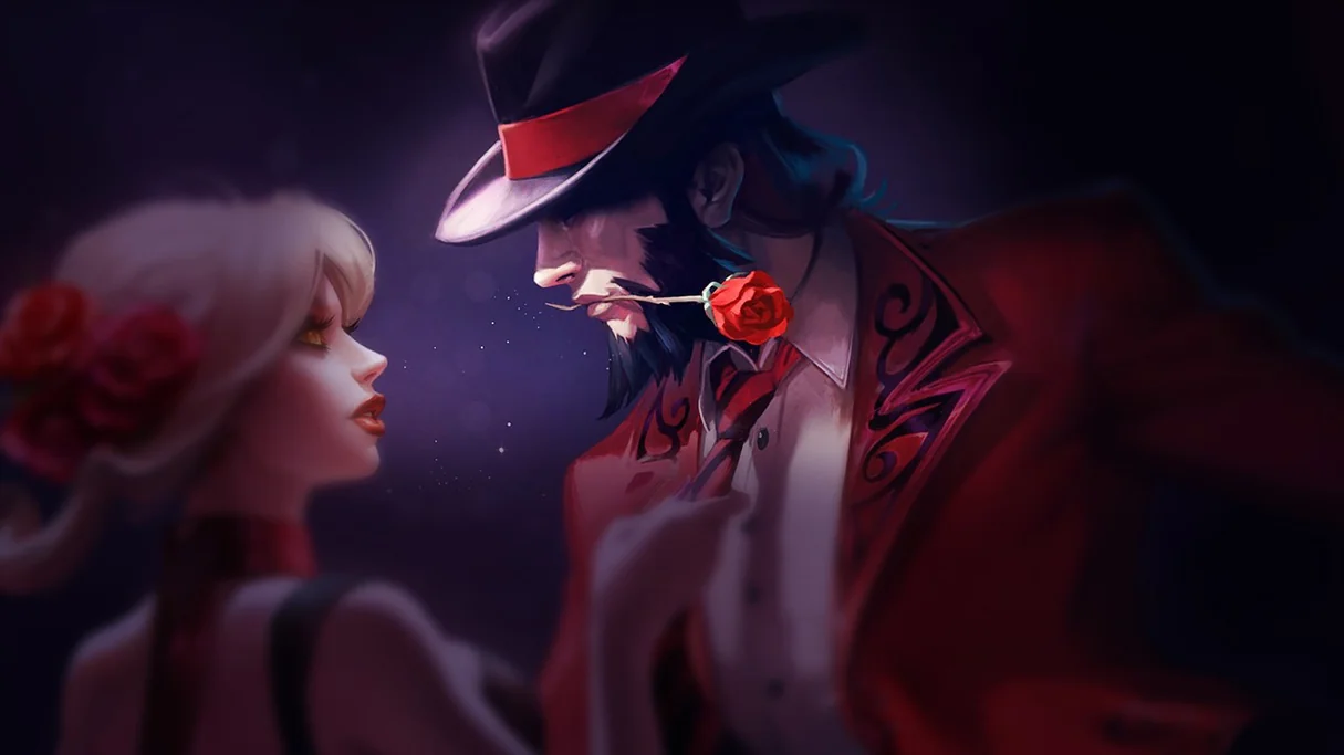 Tango Twisted Fate Centered Splash