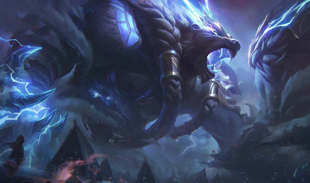 Thunder Lord Volibear splash art