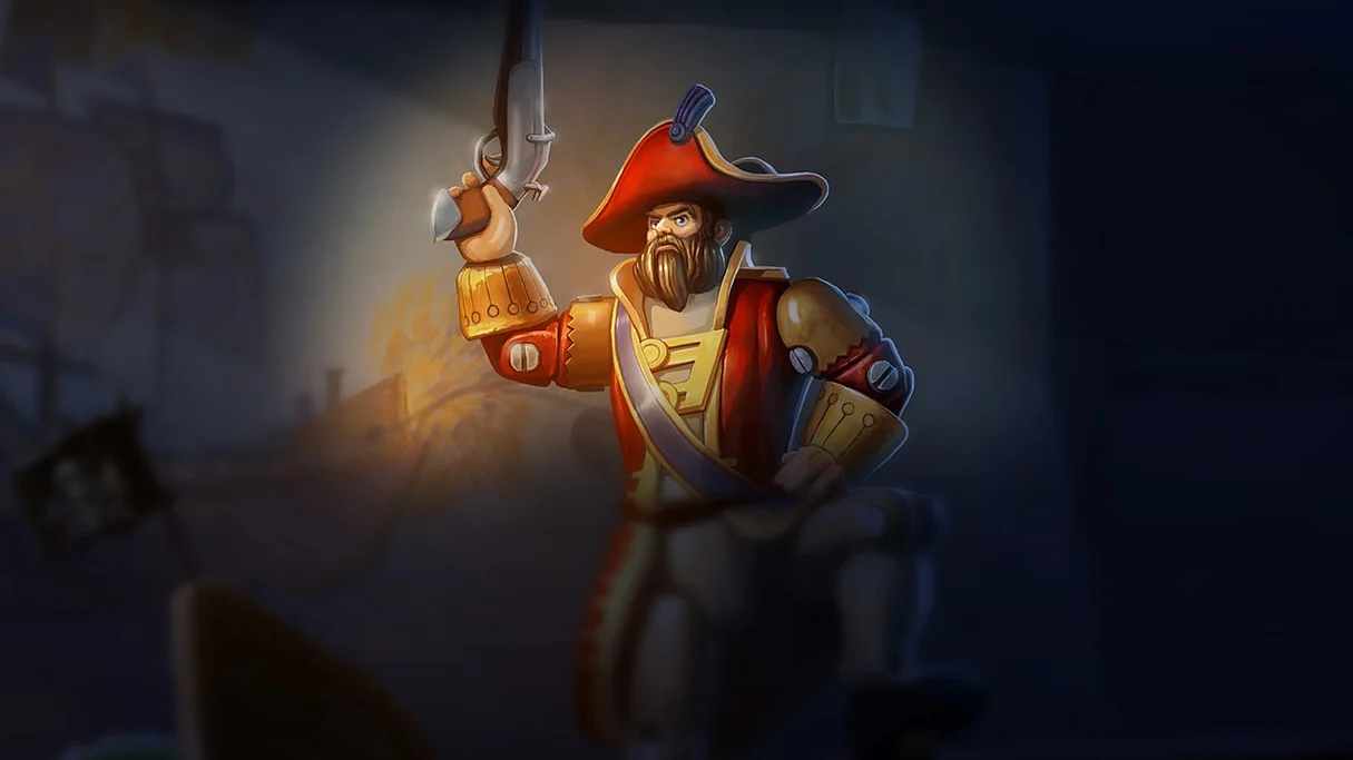 Toy Soldier Gangplank Centered Splash