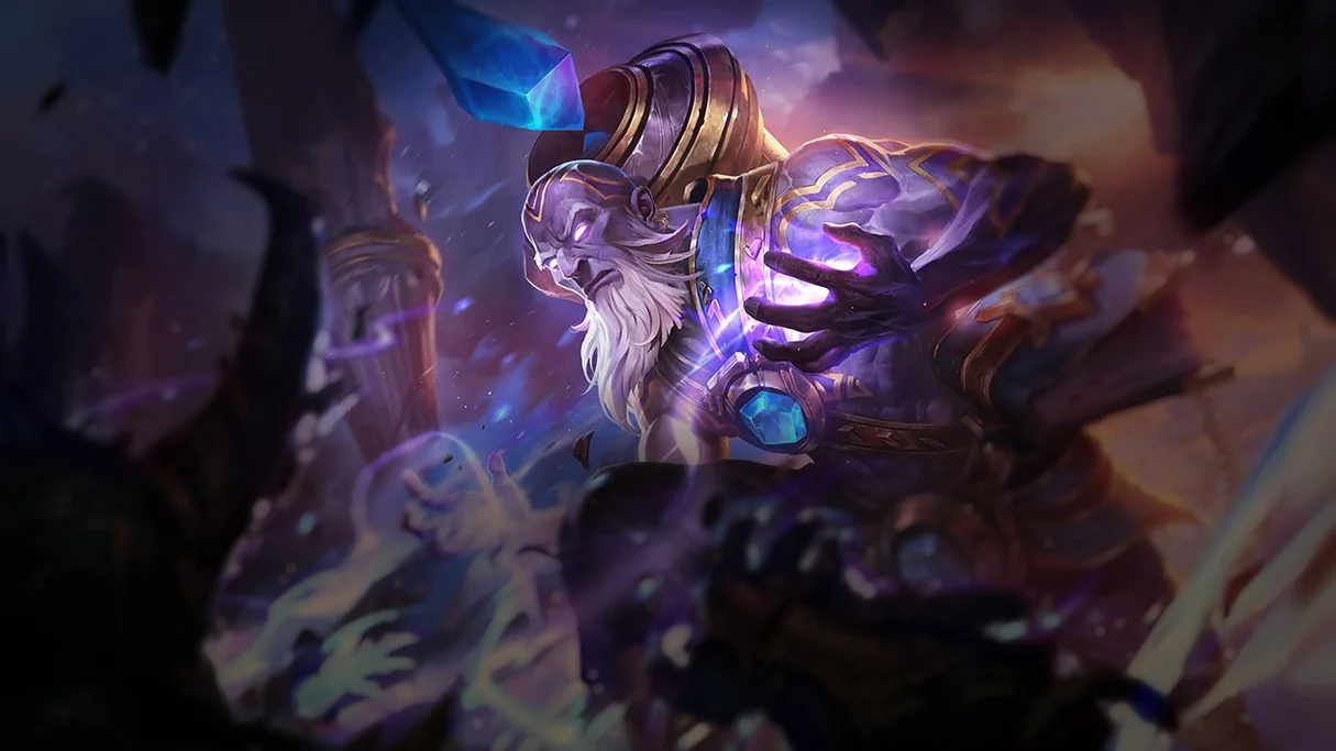 Triumphant Ryze Centered Splash