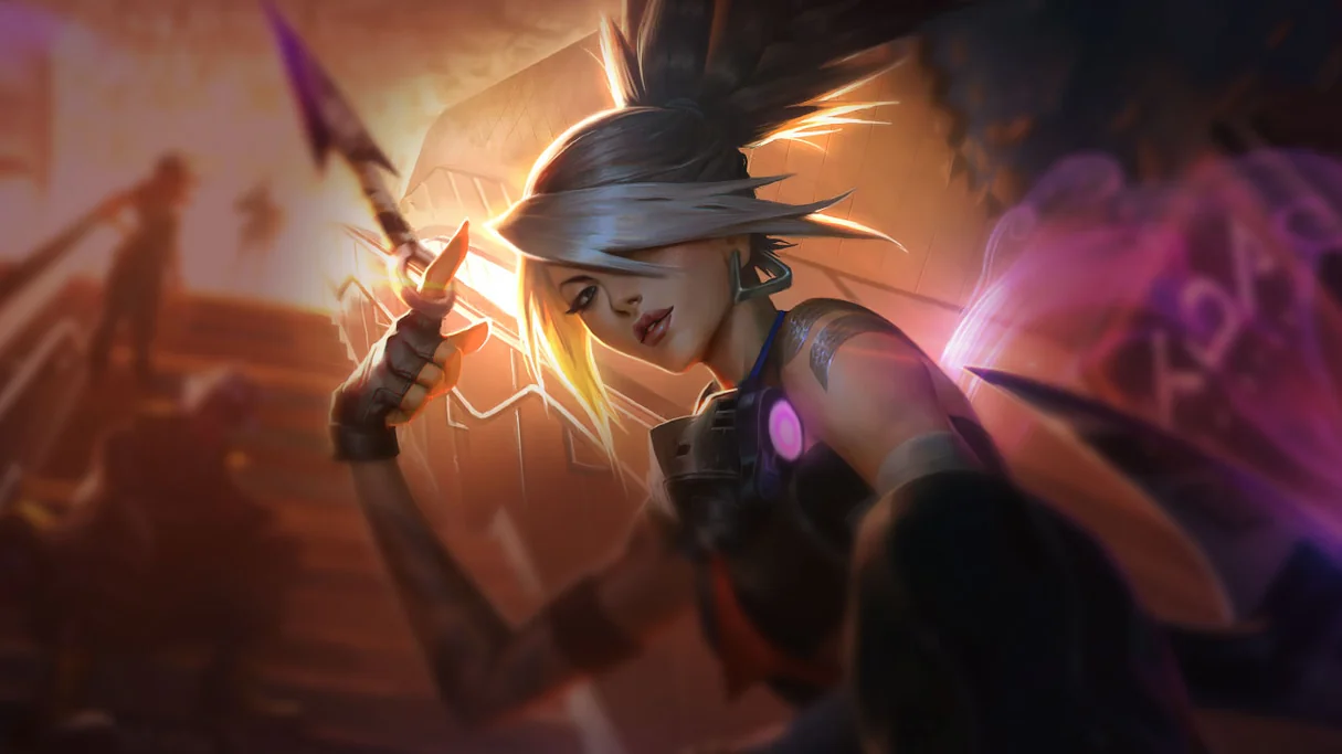 True Damage Akali Centered Splash