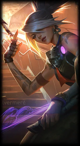 True Damage Akali Loading Screen
