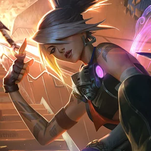 True Damage Akali Tile