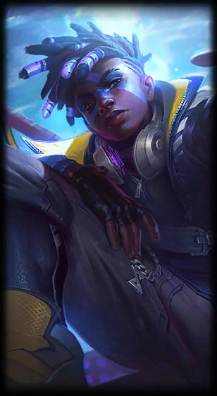 True Damage Ekko Loading Screen