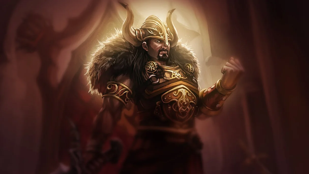 Viking Tryndamere Centered Splash