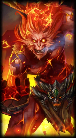 Volcanic Wukong Loading Screen