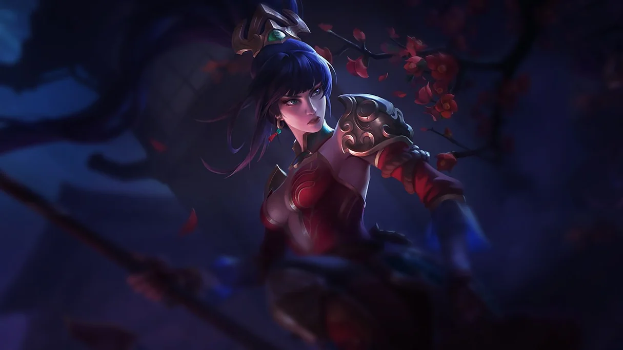 Warring Kingdoms Nidalee Centered Splash