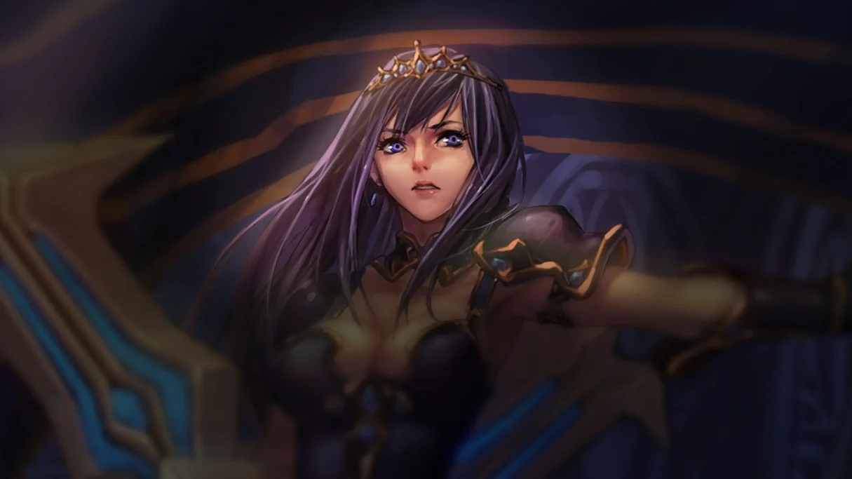 Warrior Princess Sivir Centered Splash