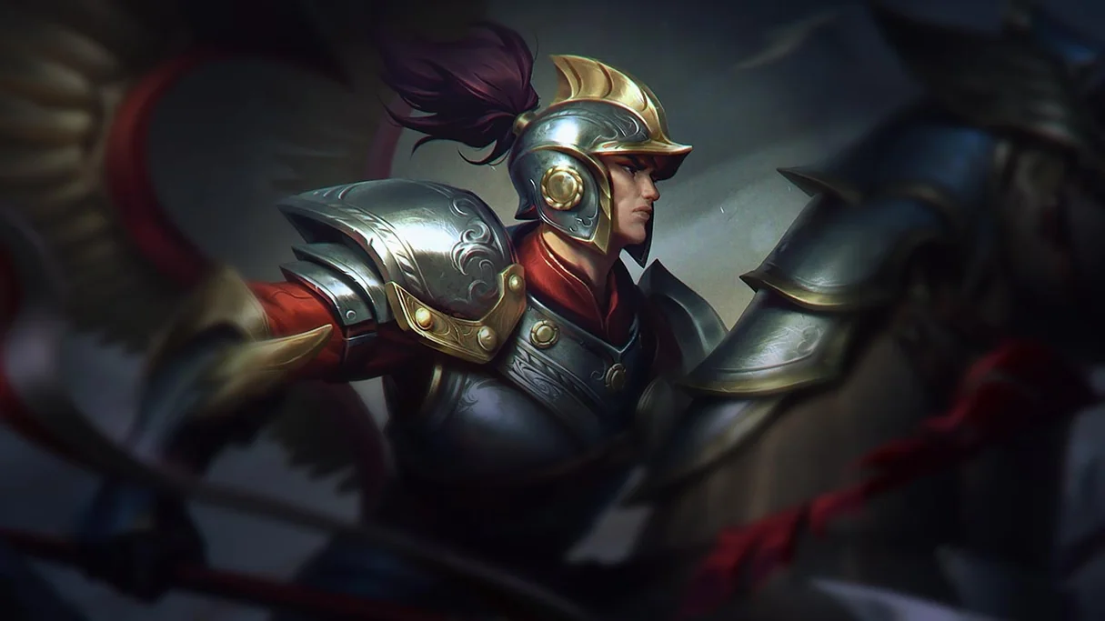 Winged Hussar Xin Zhao Centered Splash