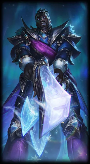 Winterblessed Lucian Loading Screen