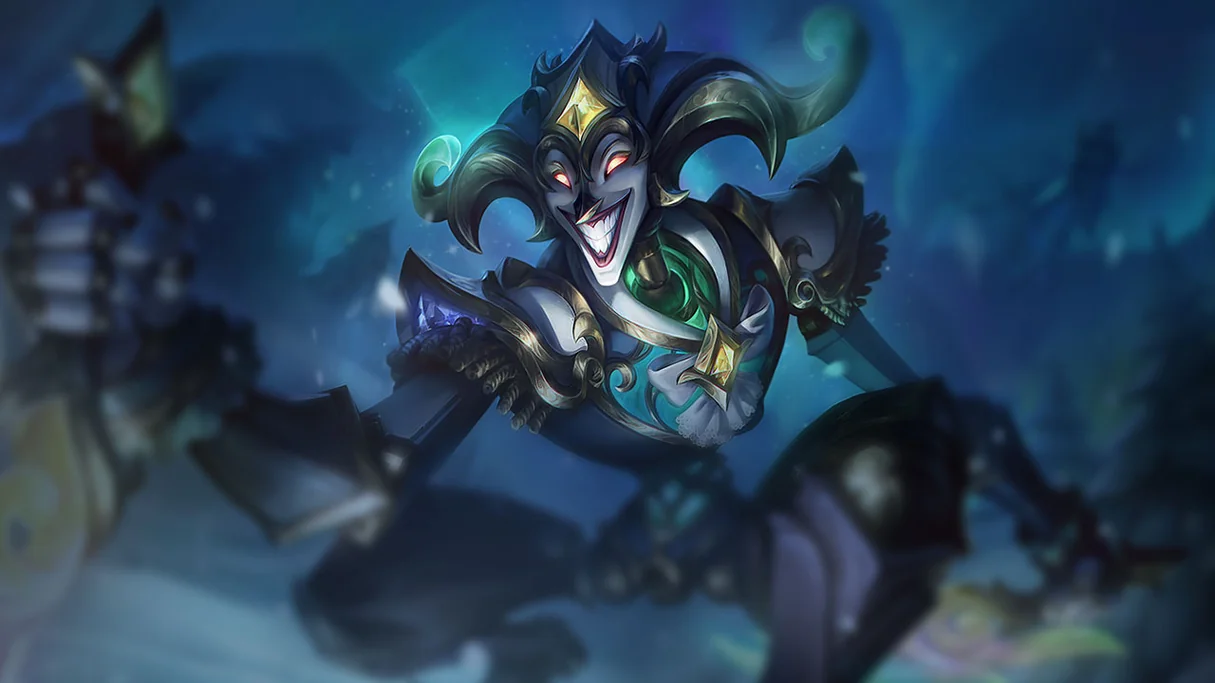 Winterblessed Shaco Centered Splash