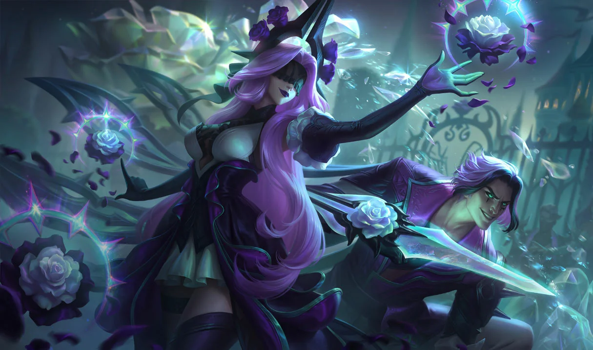 Withered Rose Syndra splash art