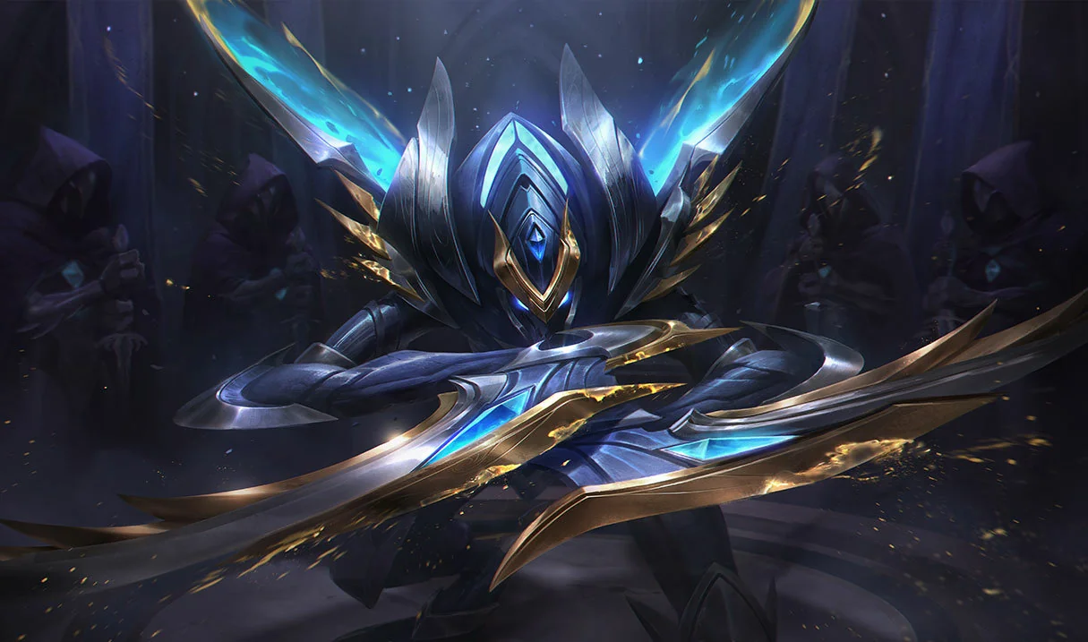 Worlds 2018 Kha’Zix splash art