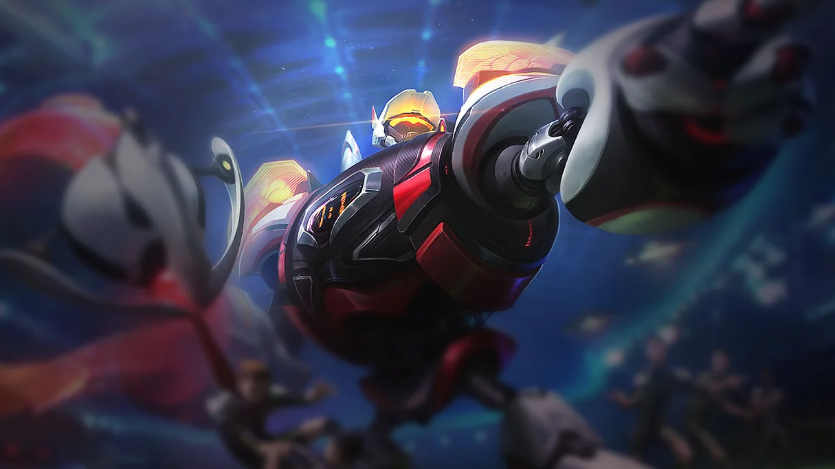 Zenith Games Blitzcrank Centered Splash