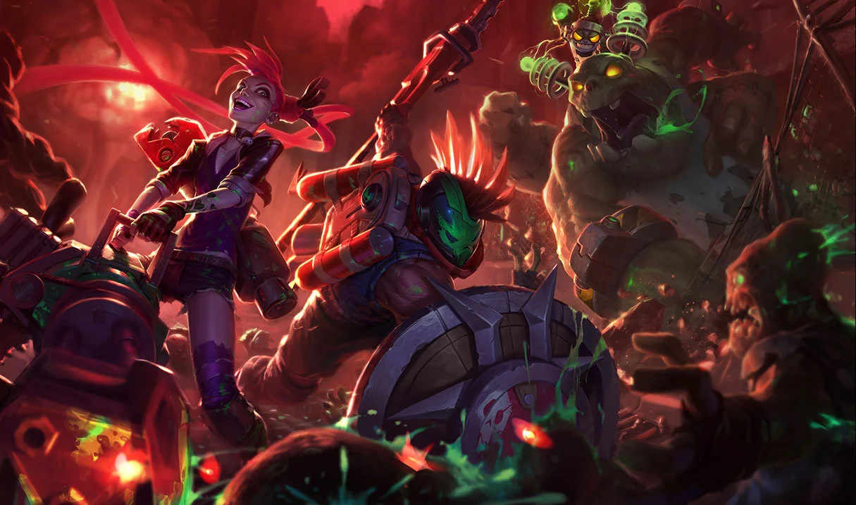 Zombie Nunu & Willump splash art